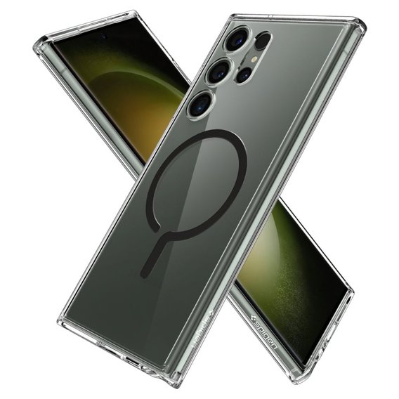 Чехол Spigen до Samsung Galaxy S23 Ultra, OneTap Ring MagSafe, Black