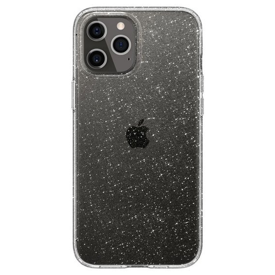 Чехол Spigen до iPhone 12 / 12 Pro, Liquid Crystal, прозрачный блеск