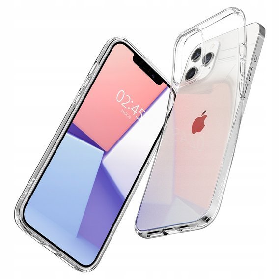 Чехол Spigen до iPhone 12/12 Pro, Liquid Crystal, прозрачный