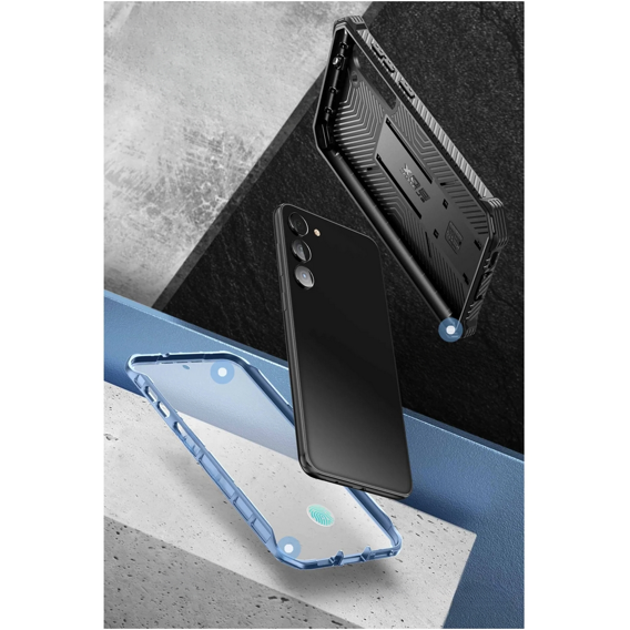 Чехол Supcase для Samsung Galaxy S23, Armorbox, Metallic Blue