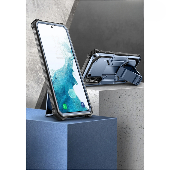 Чехол Supcase для Samsung Galaxy S23, Armorbox, Metallic Blue