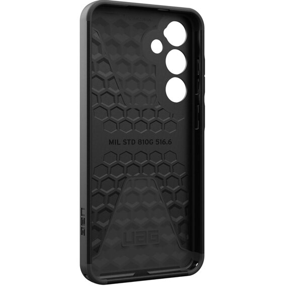 Чехол Urban Armor Gear для Galaxy S24, Civilian, чёрный