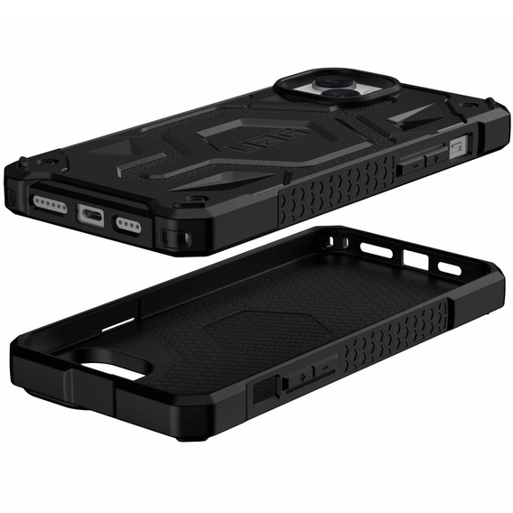 Чехол Urban Armor Gear до iPhone 14 Plus, Monarch MagSafe Kevlar, чёрный