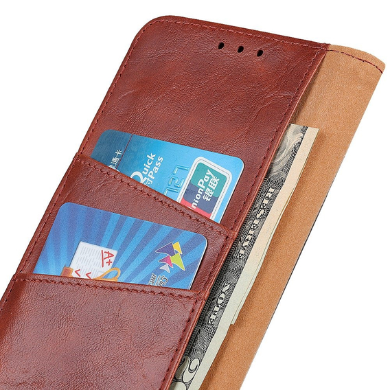 Чехол Wallet до Samsung Galaxy Xcover 5, Brown