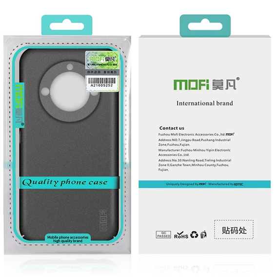 чехол MOFI для Realme 11 Pro / Pro+ Plus, тонкий, чёрный