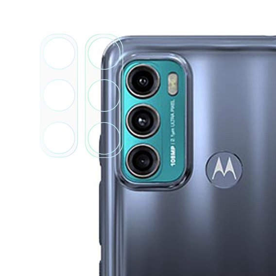 2x закаленное стекло ERBORD для камеры Motorola Moto G60