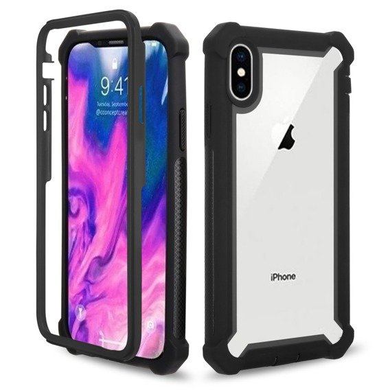 ERBORD Etui AntiDrop 2 Hybrid Case Apple iPhone XS 5.8 - Black