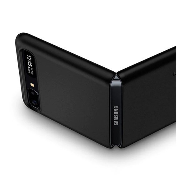 Etui Rubberized Hard PC Shell do Samsung Galaxy A42 5G ,  Black