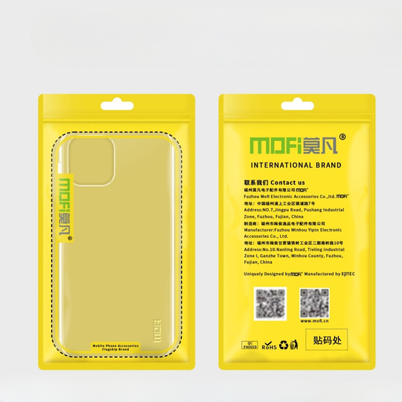 MOFI Чехол Slim Flexible Case до Huawei Nova Y61, Transparent