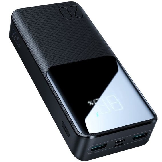 Powerbank Joyroom QP192 20000mAh 4-порта, Black