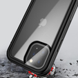 Водонепроницаемый чехол IP67 Case для iPhone 12 mini / 13 mini - Black