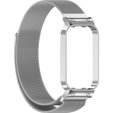 Металический браслет с чехлом для часов Xiaomi Redmi Smart Band 2, Silver