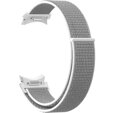 Нейлоновый ремешок для Samsung Galaxy Watch 4/5/6 40/42/43/44/45/46/47 мм, серый
