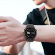 Нейлоновый ремешок до Garmin Fenix 26mm, Grey / Orange