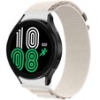 Нейлоновый ремешок до Samsung Galaxy Watch 4 5 40/42/44/46/45MM Pro, White