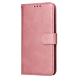 Откидной чехол для Realme C67, Leather Wallet, розовый rose gold