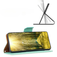 Откидной чехол для Samsung Galaxy A34 5G, Wallet Litchi Magnet, зелёный