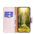 Откидной чехол для Samsung Galaxy A34 5G, Wallet Litchi Magnet, розовый rose gold