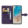 Откидной чехол для Samsung Galaxy M35, Mandala, фиолетовый