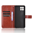 Откидной чехол для T Phone 2 5G, Crazy Horse Wallet, коричневый