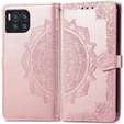 Откидной чехол для T Phone 2 Pro 5G, Mandala, розовый