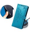 Откидной чехол для T Phone 2 Pro 5G, Mandala, синий