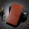Откидной чехол для T Phone 5G, Crazy Horse Wallet, коричневый
