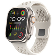Силиконовый ремешок для Apple Watch 1/2/3/4/5/6/7/8/SE/ULTRA 42/44/45/49MM, бежевый