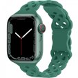 Силиконовый ремешок для Apple Watch 1/2/3/4/5/6/7/8/SE/ULTRA 42/44/45/49mm, Green