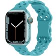 Силиконовый ремешок для Apple Watch 1/2/3/4/5/6/7/8/SE/ULTRA 42/44/45/49mm, Turquoise