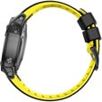 Силиконовый ремешок для Fitbit Inspire 3, Garmin Fenix 22mm, Yellow