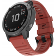 Силиконовый ремешок для Fitbit Inspire 3, Red Garmin Fenix 22mm, Red