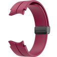 Силиконовый ремешок для Fitbit Inspire 3, Red Samsung Galaxy Watch 4 / 5 40/42/44/46/45MM PRO, Claret