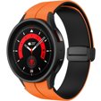 Силиконовый ремешок для Fitbit Inspire 3, Red Samsung Galaxy Watch 4 / 5 40/42/44/46/45MM PRO, Dark Blue / Red