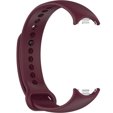 Силиконовый ремешок для Xiaomi Smart Band 8, Wine Red