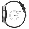 Силиконовый ремешок до Huawei Watch GT 2 Pro - Black