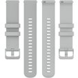 Силиконовый ремешок 18mm до Garmin Vivomove 3S / Vivoactive 4S, Grey