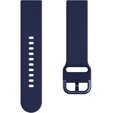 Силиконовый ремешок 20mm, Navy Blue