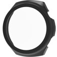 Силиконовый футляр со встроенным защитным стеклом до Huawei Watch 4 Pro, Black