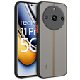 Тонкий корпус для Realme 11 Pro / 11 Pro +, Slim, прозрачный / черный