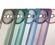 Тонкий корпус для Xiaomi Redmi A3, Slim, прозрачный / фиолетовый