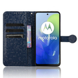 Флип-кейс для Motorola Moto G24 / G24 Power / G04, Wallet Rhombus, синий
