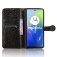 Флип-кейс для Motorola Moto G24 / G24 Power / G04, Wallet Rhombus, чёрный