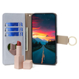 Флип-кейс для Motorola Moto G24 / G24 Power / G04, Wallet Zipper Pocket, с зеркалом, синий