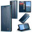 Флип-кейс CASEME для Samsung Galaxy A34 5G, Waxy Textured, синий