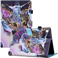 Чехол для Lenovo Tab M10 Plus Gen. 3, Stand Case, Colorful Cat 