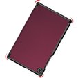Чехол для Lenovo Tab M10 Plus, Tri-fold case, Wine Red