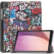 Чехол для Lenovo Tab M8 Gen 4 TB-300FU, Smartcase, graffiti
