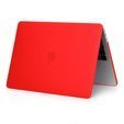 Чехол для Macbook Air 13 A1466/A1369, Hard Case - Translucent Red