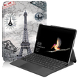 Чехол для Microsoft Surface Go 3/Go 2/Go, Smartcase, Eiffel Tower